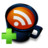 Coffee Cup RSS Feed Add Icon